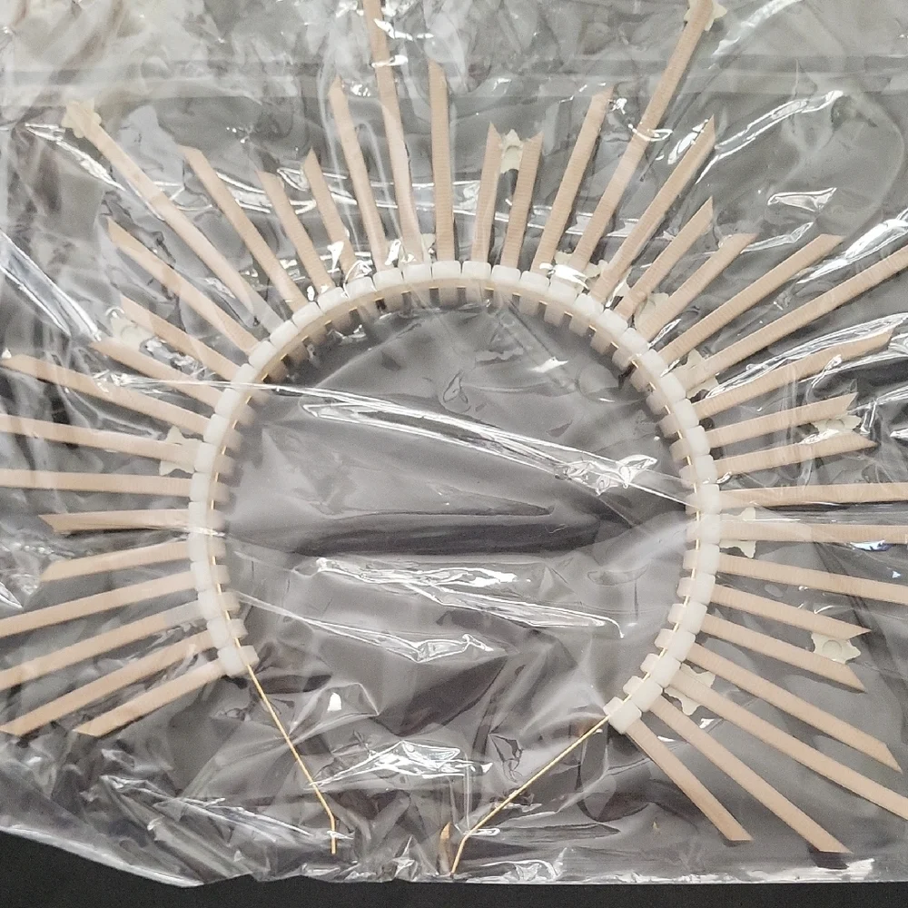 Gold Sunburst Hair Accessory/Necklace/Earrings